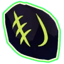 Hex of Loss item icon used to identify the inventory-disabling penalty
